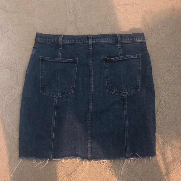 EUC GAP Denim Button Up High Waisted Skirt - Picture 2 of 3
